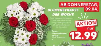 Kaufland Rosen- Chrysanthemen- strauß Angebot
