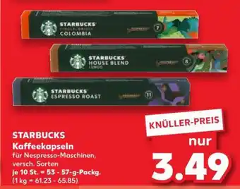 Kaufland STARBUCKS Kaffeekapseln Angebot