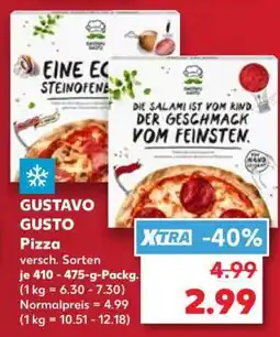 Kaufland Gustavo Gusto Pizza Angebot