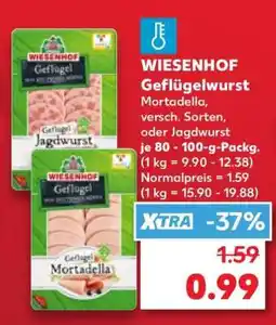 Kaufland WIESENHOF Geflügelwurst Angebot