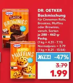 Kaufland Dr. Oetker Backmischung Angebot