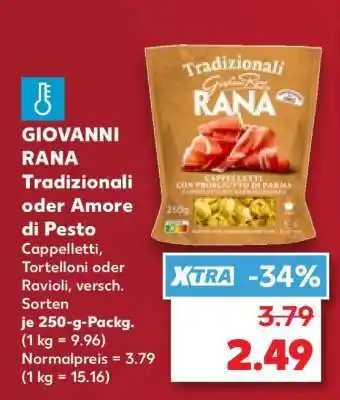 Kaufland GIOVANNI RANA Tradizionali oder Amore di Pesto Angebot