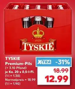 Kaufland TYSKIE Premium-Pils Angebot