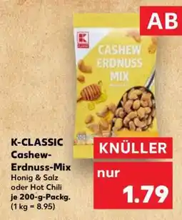 Kaufland K-CLASSIC Cashew- Erdnuss-Mix Angebot