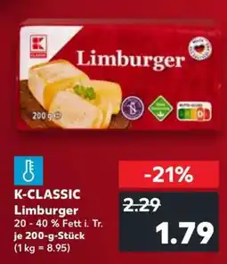 Kaufland K-CLASSIC Limburger Angebot