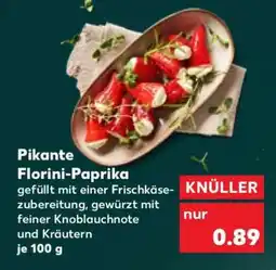 Kaufland Pikante Florini- Paprika Angebot