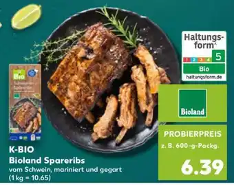 Kaufland K-BIO Bioland Spareribs Angebot