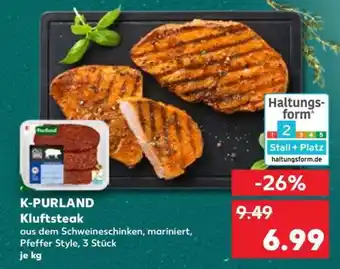Kaufland K-PURLAND Kluftsteak Angebot