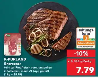Kaufland K-PURLAND Entrecôte Angebot