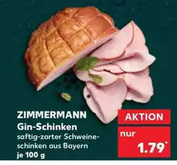 Kaufland ZIMMERMANN Gin-Schinken Angebot