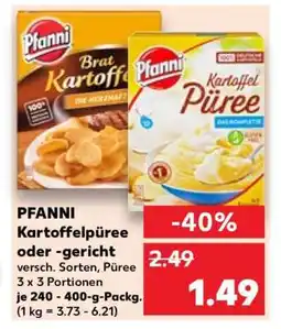 Kaufland PFANNI Kartoffelpüree oder -gericht Angebot