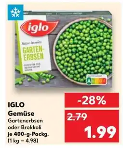 Kaufland IGLO Gemüse Angebot