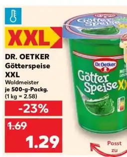 Kaufland Dr. Oetker Götterspeise XXL Angebot