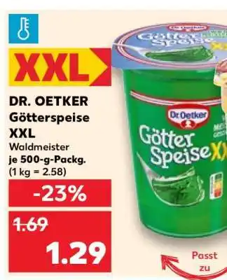 Kaufland Dr. Oetker Götterspeise XXL Angebot