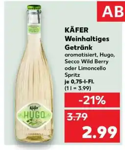 Kaufland KÄFER Weinhaltiges Getränk Angebot