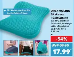 Kaufland DREAMOLINO Sitzkissen SoftSitter Angebot