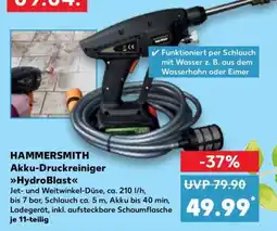 Kaufland HAMMERSMITH Akku-Druckreiniger HydroBlast Angebot