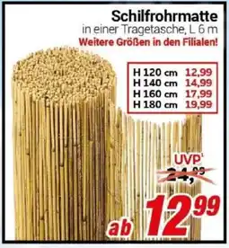 CENTERSHOP Schilfrohrmatte Angebot