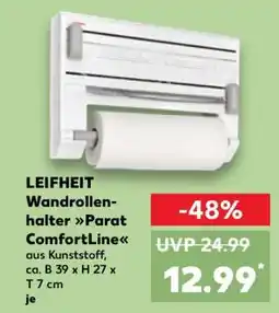 Kaufland LEIFHEIT Wandrollenhalter Parat ComfortLine Angebot