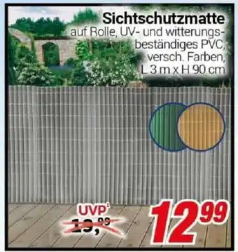 CENTERSHOP Sichtschutzmatte Angebot