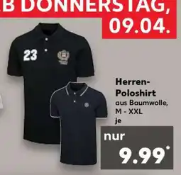 Kaufland Herren-Poloshirt Angebot