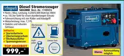 Norma Diesel Stromerzeuger Angebot