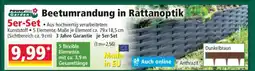 Norma Beetumrandung in Rattanoptik Angebot