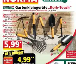 Norma Gartenkleingeräte „Kork-Touch“ Angebot