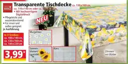 Norma Transparente Tischdecke Angebot