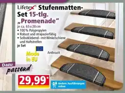 Norma Lifetex Stufenmatten-Set 15-tlg. „Promenade“ Angebot