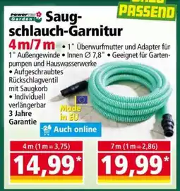 Norma Saugschlauch-Garnitur 7 m Angebot