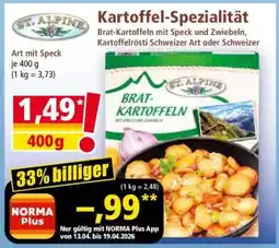 Norma Kartoffel-Spezialität Angebot