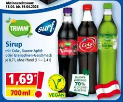 Norma Sirup Angebot