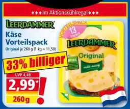Norma LEERDAMMER Käse Vorteilspack Angebot