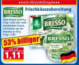 Norma Bresso Frischkäsezubereitung Angebot