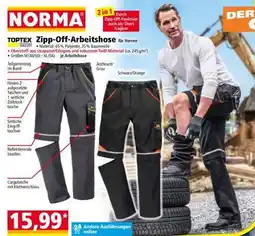 Norma Zipp-Off-Arbeitshose Angebot