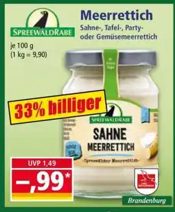 Norma Meerrettich Angebot