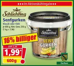 Norma Schlichting Senfgurken Angebot