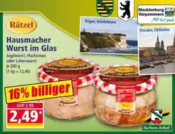 Norma Hausmacher Wurst im Glas Angebot