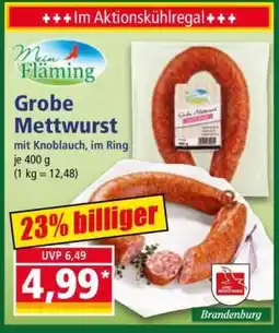 Norma Grobe Mettwurst Angebot