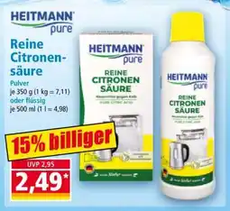 Norma Reine Citronensäure Angebot