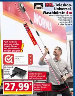Norma XXL-Teleskop-Universal-Waschbürste 4 m Angebot