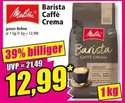 Norma Barista Caffè Crema Angebot