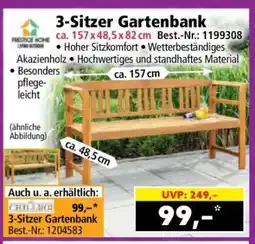 Norma 3-Sitzer Gartenbank Angebot