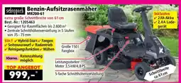 Norma Benzin-Aufsitzrasenmäher MR200-61 Angebot