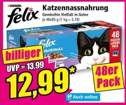 Norma felix Katzennassnahrung Angebot