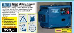 Norma Diesel Stromerzeuger SGS2000D Angebot