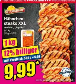 Norma Hähnchensteaks XXL Angebot