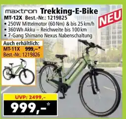 Norma maxtron Trekking-E-Bike MT-12X Angebot