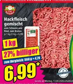 Norma Hackfleisch gemischt Angebot